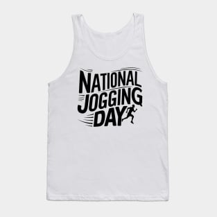 National Jogging Day Tank Top